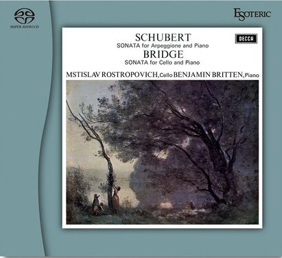 Mstislav Rostropovich & Benjamin Britten Schubert Sonata for Arpeggione and Piano Hybrid Stereo SACD