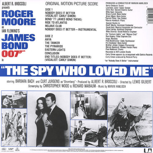 OST James Bond The Spy Who Loved Me