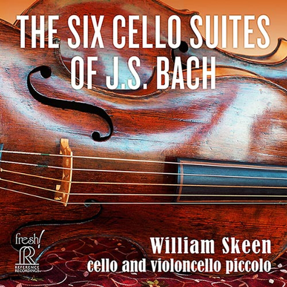 William Skeen The Six Cello Suites of J.S. Bach (2 CD)