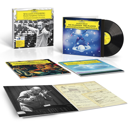 William Steinberg & Boston Symphony Orchestra The Deutsche Grammophon Recordings (The Original Source Series) Box Set (3 LP)