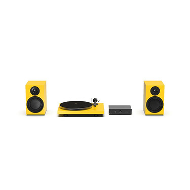 Pro-Ject Audio Colourful Audio System E Satin Golden Yellow