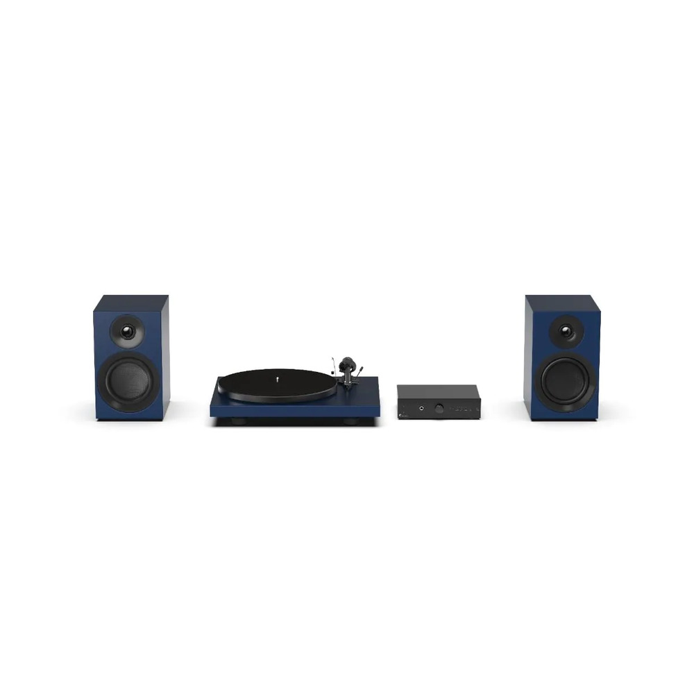 Pro-Ject Audio Colourful Audio System E Satin Steel Blue