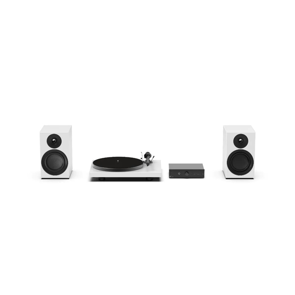 Pro-Ject Audio Colourful Audio System E Satin White