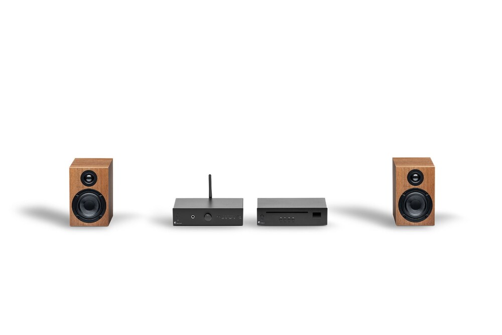 Pro-Ject Audio Stereo Set E CD System Black/Walnut