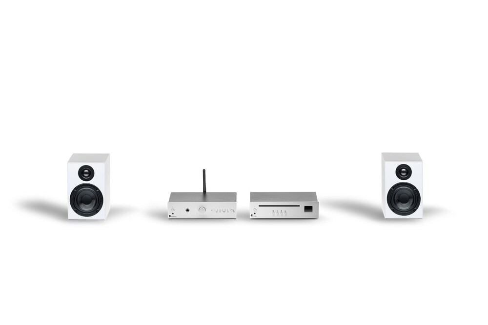 Pro-Ject Audio Stereo Set E CD System Silver/White