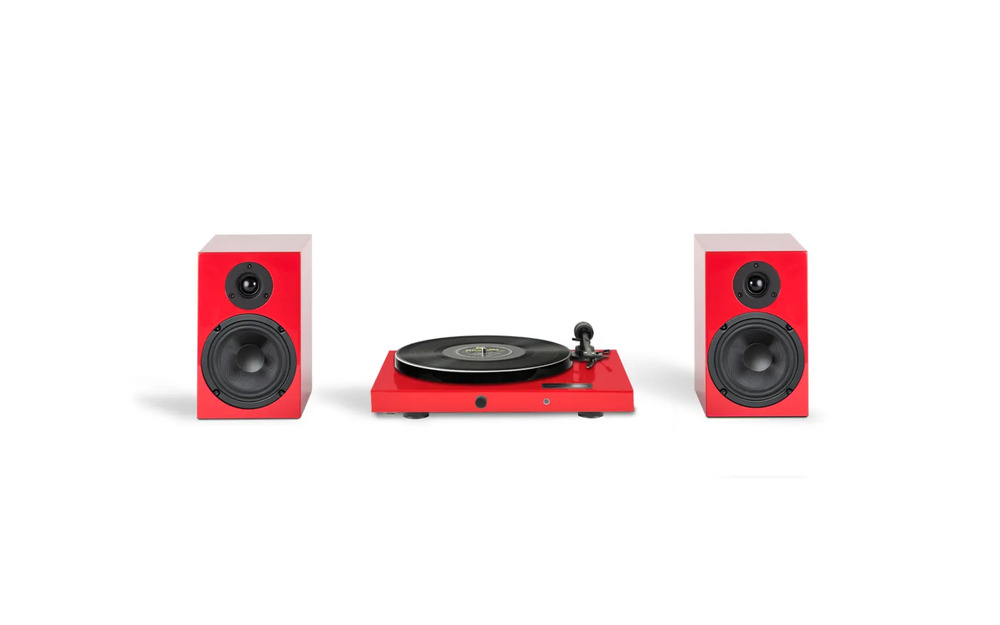 Pro-Ject Audio Juke Box E1 HiFi Set High Gloss Red