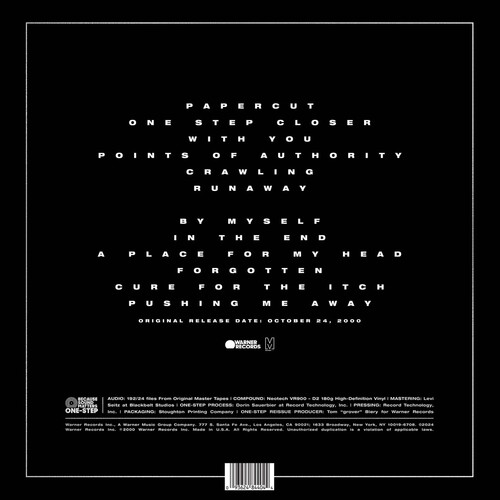 Linkin Park Hybrid Theory One-Step Box Set