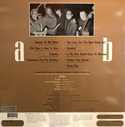 Jacintha Here's To Ben: A Vocal Tribute To Ben Webster One-Step 45RPM (2 LP)