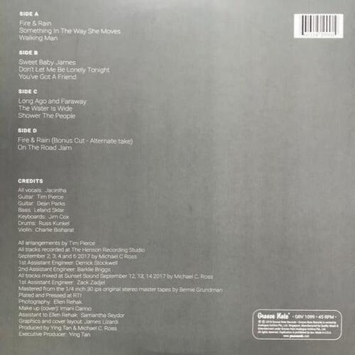 Jacintha Fire & Rain: James Taylor Tribute 45RPM (2 LP)