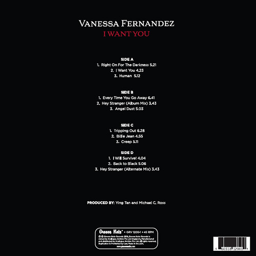 Vanessa Fernandez I Want You 45RPM (2 LP)