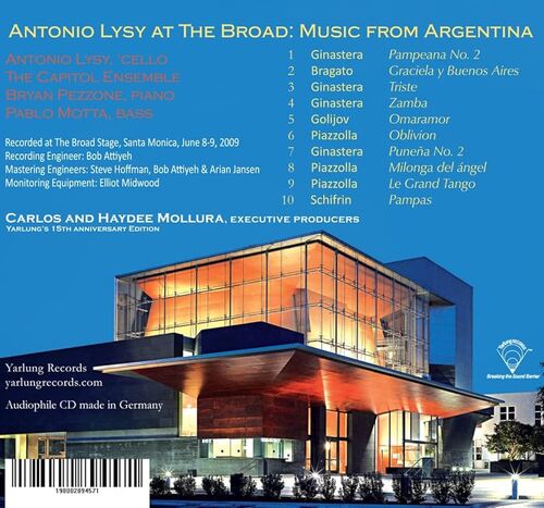 Antonio Lysy At The Broad Music From Argentina