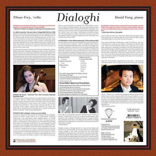 Elinor Frey & David Fung Dialoghi 45RPM
