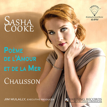 Sasha Cooke Poeme de l'Amour et de la Mer 45RPM