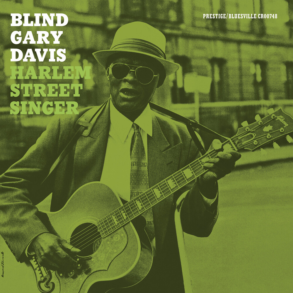 Blind Gary Davis Harlem Street Singer (Bluesville Acoustic Sounds Series)