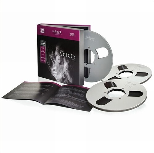 Various Artists Great Voices Vol.2 Mastertape Studio Quality Reel To Reel Tape (2 Reels)