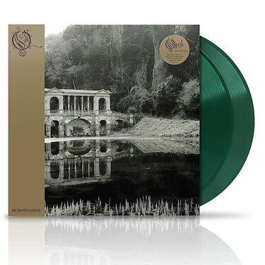 Opeth Morningrise Half-Speed Mastered Transparent Green Coloured Vinyl (2 LP)