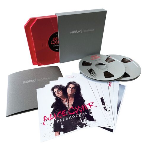 Alice Cooper Paranormal Mastertape Studio Quality Reel To Reel Tape (2 Reels)