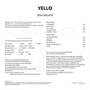 Yello One Second Mastertape Standard Quality Reel To Reel Tape (1 Reel)