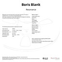 Boris Blank Resonance Mastertape Studio Quality Reel To Reel Tape (2 Reels)
