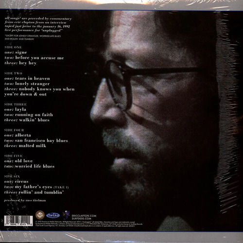 Eric Clapton Unplugged: Enhanced Edition (3 LP)