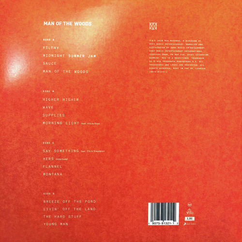 Justin Timberlake Man of The Woods (2 LP)