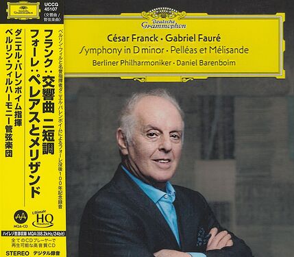 Daniel Barenboim & Berliner Philharmoniker Franck Symphony in D Minor & Faure Pelléas et Mélisande UHQCD