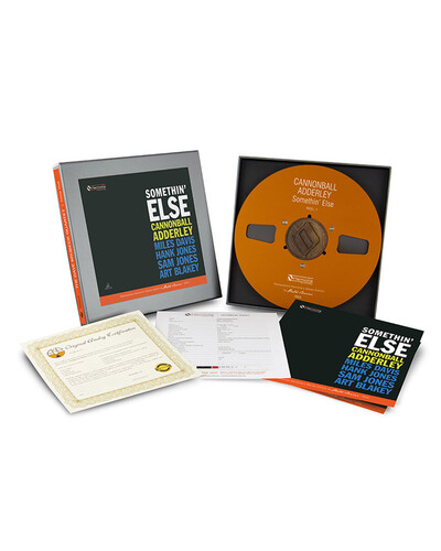 Cannonball Adderley Somethin' Else Mastertape Studio Quality Reel To Reel Tape (2 Reels)