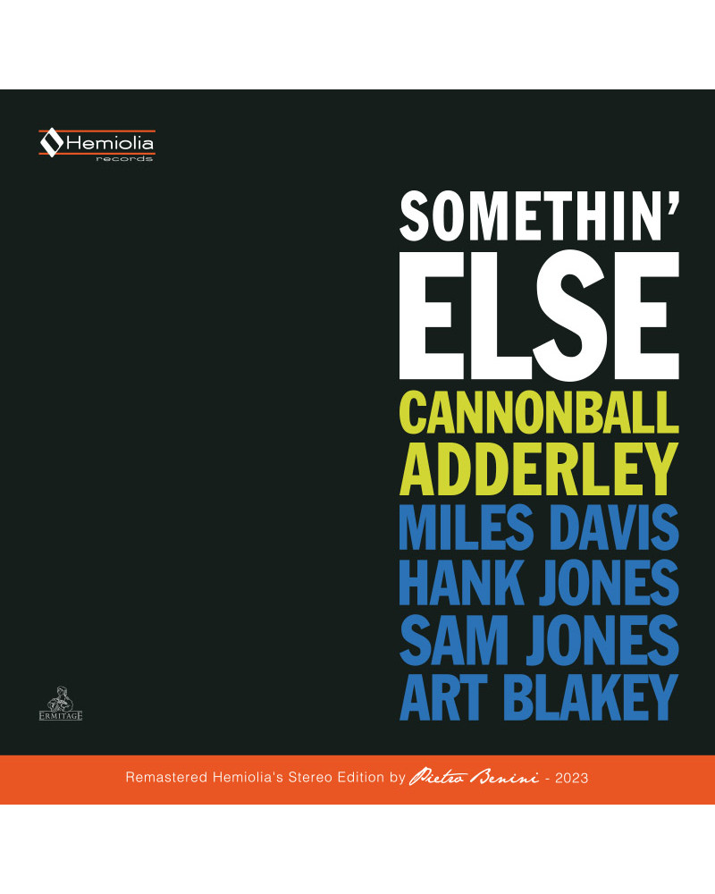 Cannonball Adderley Somethin' Else Mastertape Studio Quality Reel To Reel Tape (2 Reels)