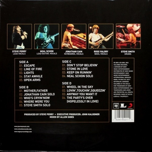 Journey Live in Houston 1981: Escape Tour (2 LP)