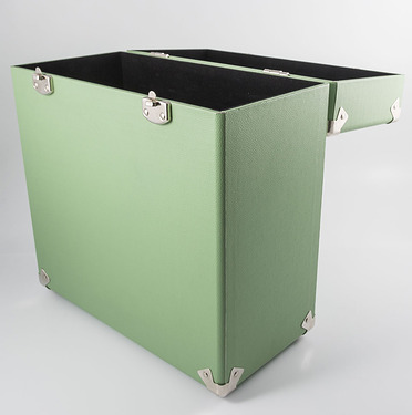 GPO 12 Inch Vinyl Case Green