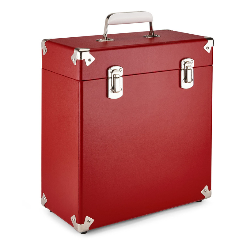 GPO 12 Inch Vinyl Case Red