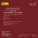 Salvatore Accardo J.S. Bach Sonate & Partite I, II, III  per Violino Solo Mastertape Studio Quality Reel To Reel Tape (5 Reels)