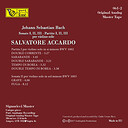 Salvatore Accardo J.S. Bach Sonate & Partite I, II, III  per Violino Solo Mastertape Studio Quality Reel To Reel Tape (5 Reels)