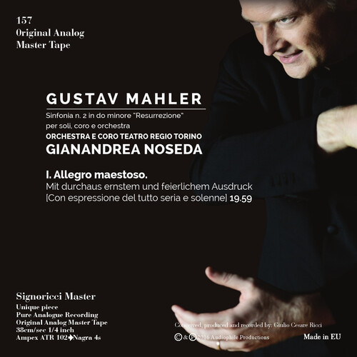 Gianandrea Noseda & Orchestra e Coro Teatro Regio Torino Gustav Mahler Sinfonia N.2 in Do Minore 