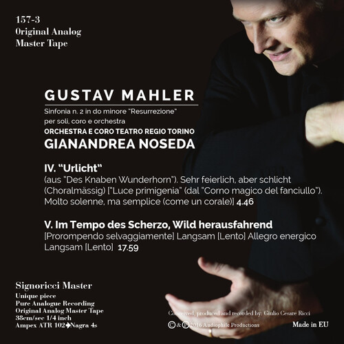 Gianandrea Noseda & Orchestra e Coro Teatro Regio Torino Gustav Mahler Sinfonia N.2 in Do Minore 