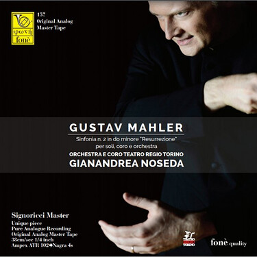 Gianandrea Noseda & Orchestra e Coro Teatro Regio Torino Gustav Mahler Sinfonia N.2 in Do Minore "Resurrezione" Mastertape Studio Quality Reel To Reel Tape (4 Reels)