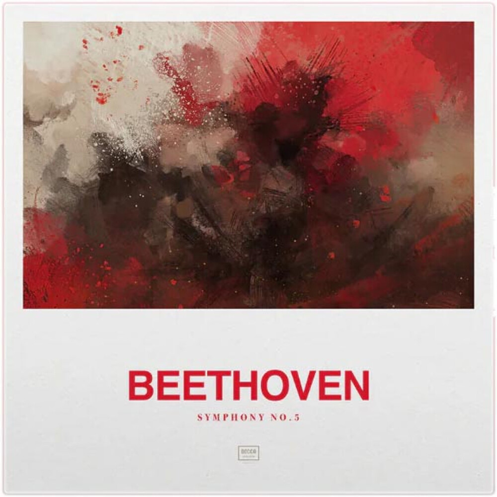 Hans Schmidt-Isserstedt & Vienna Philharmonic Orchestra Beethoven Symphony No.5 Red Coloured Vinyl (Decca Collection Series)