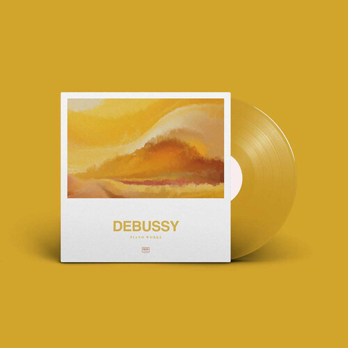 Jean-Yves Thibaudet Debussy The Piano Works Transparent Amber Coloured Vinyl (Decca Collection Series)