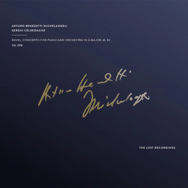 Arturo Benedetti Michelangeli & Sergiu Celibidache Ravel Concerto For Piano And Orchestra In G Major, M.83