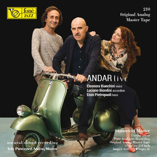 Bianchini, Biondini & Pietropaoli Andar Live Mastertape Studio Quality Reel To Reel Tape (2 Reels)