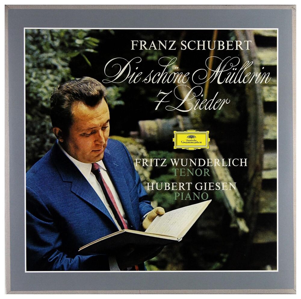 Fritz Wunderlich & Hubert Giesen Franz Schubert Die schöne Müllerin 7 Lieder (2 LP)