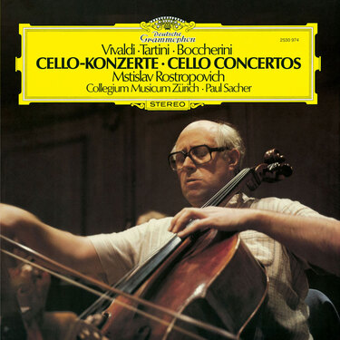 Mstislav Rostropovich, Collegium Musicum Zurich & Paul Sacher Vivaldi, Tartini & Boccherini Cello Concertos