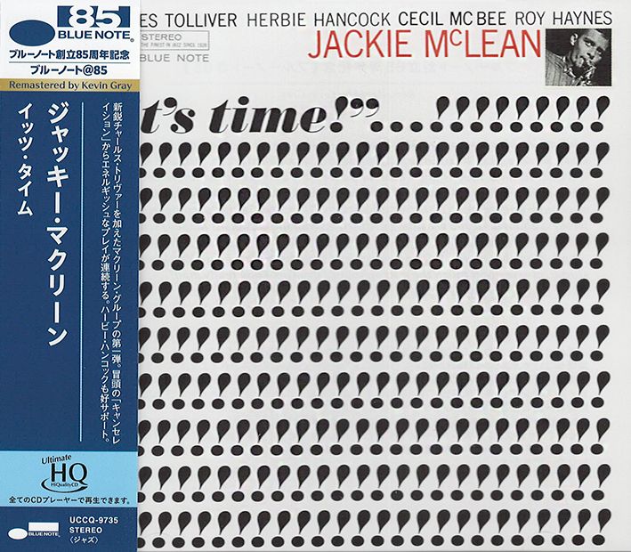 Jackie McLean It's Time! UHQCD