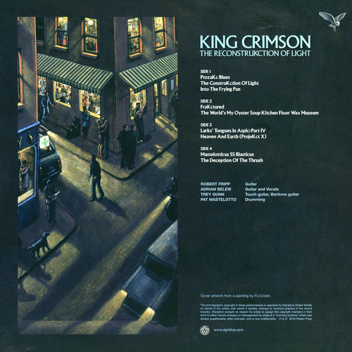 King Crimson The Reconstrukction Of Light (2 LP)