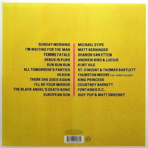 Various Artists I'll Be Your Mirror: A Tribute To The Velvet Underground & Nico Yellow Coloured Vinyl (2 LP)