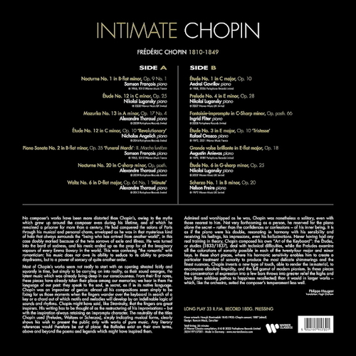 Various Artists Intimate Chopin
