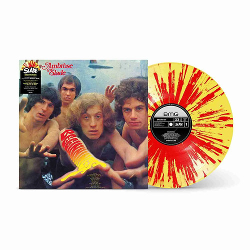 Ambrose Slade Beginnings (Coloured Transparent Yellow & Red Splatter)