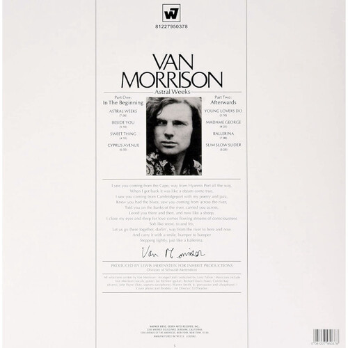 Van Morrison Astral Weeks