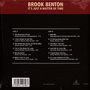 Brook Benton It's Just A Matter Of Time