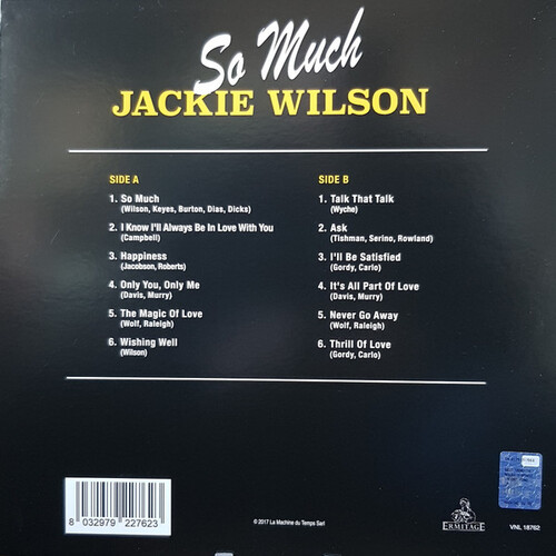 Jackie Wilson So Much